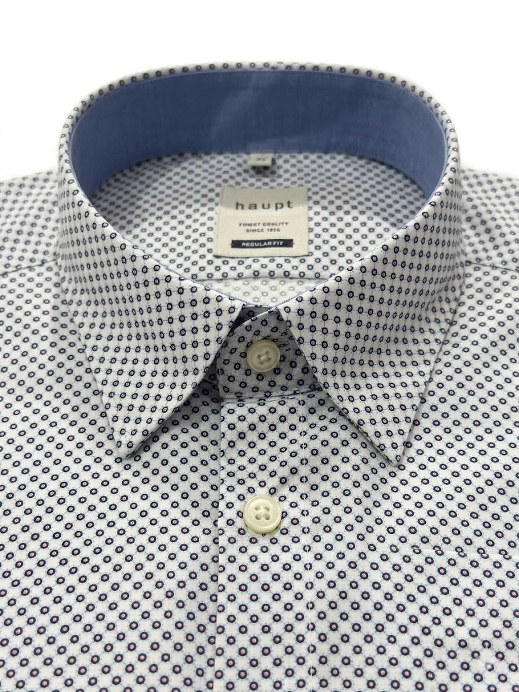 Camisa Haupt White Geo-Dot Shirt