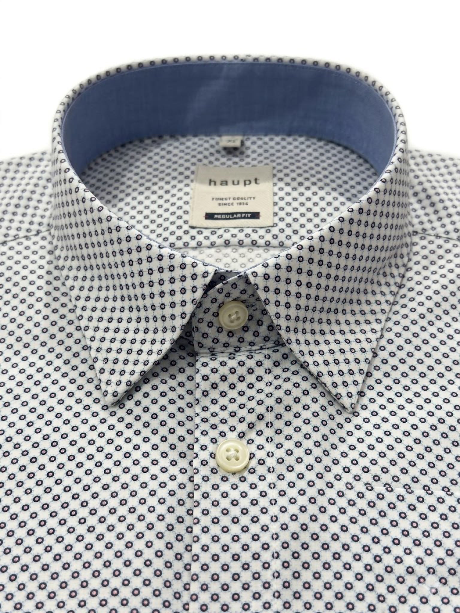 Camisa Haupt White Geo-Dot Shirt