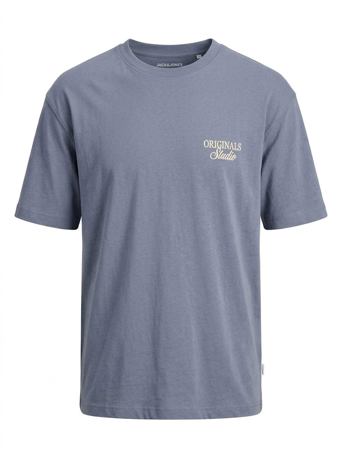 Camiseta Hombre Tallas Grandes Azul Grisáceo Originals Studio Jack & Jones