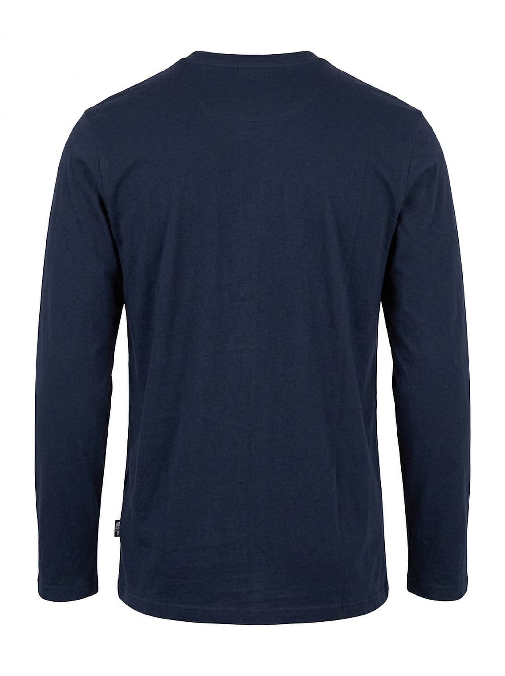 Camiseta Manga Larga Hombre Tallas Grandes Azul Marino Norway Forestal