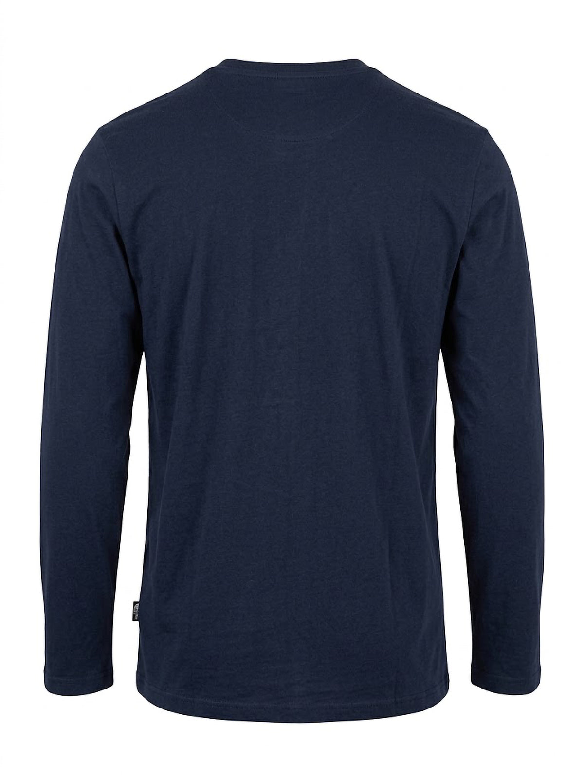 Camiseta Manga Larga Hombre Tallas Grandes Azul Marino Norway Forestal