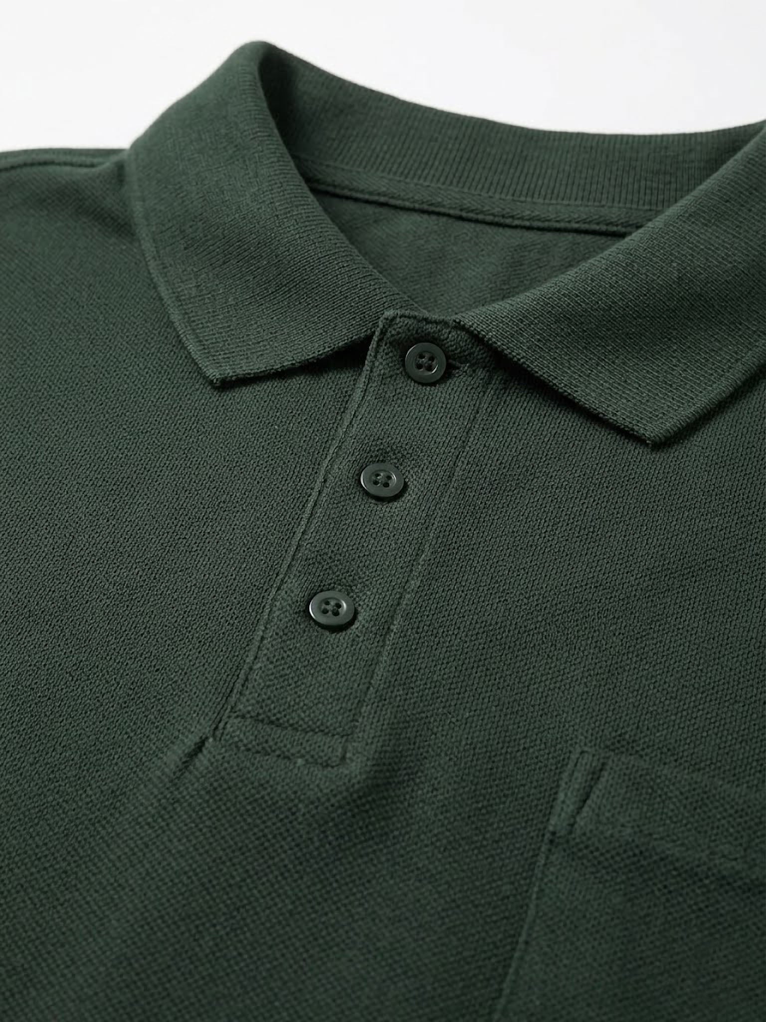 Polo Adamo de Algodón Orgánico con Bolsillo | Ajuste Premium