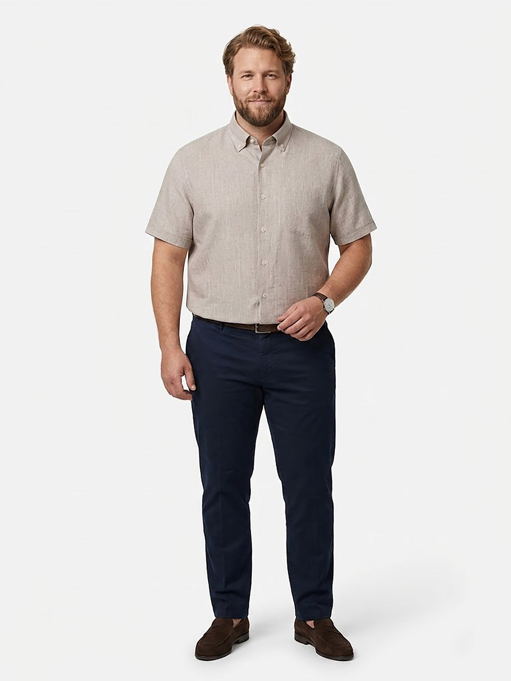 Camisa Beige El Trau