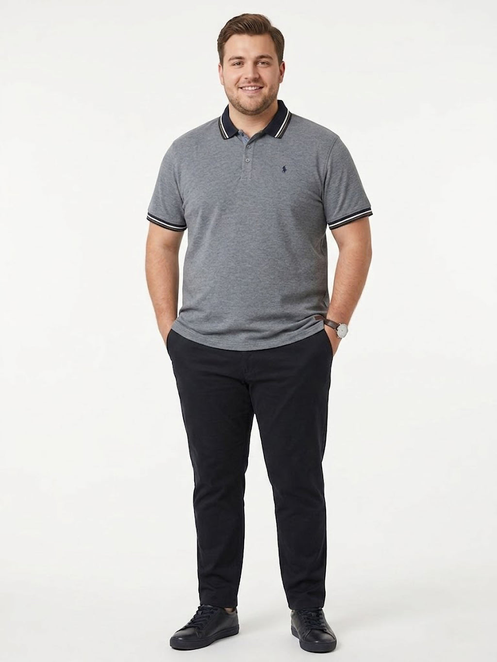 Polo Classic Heather Grey