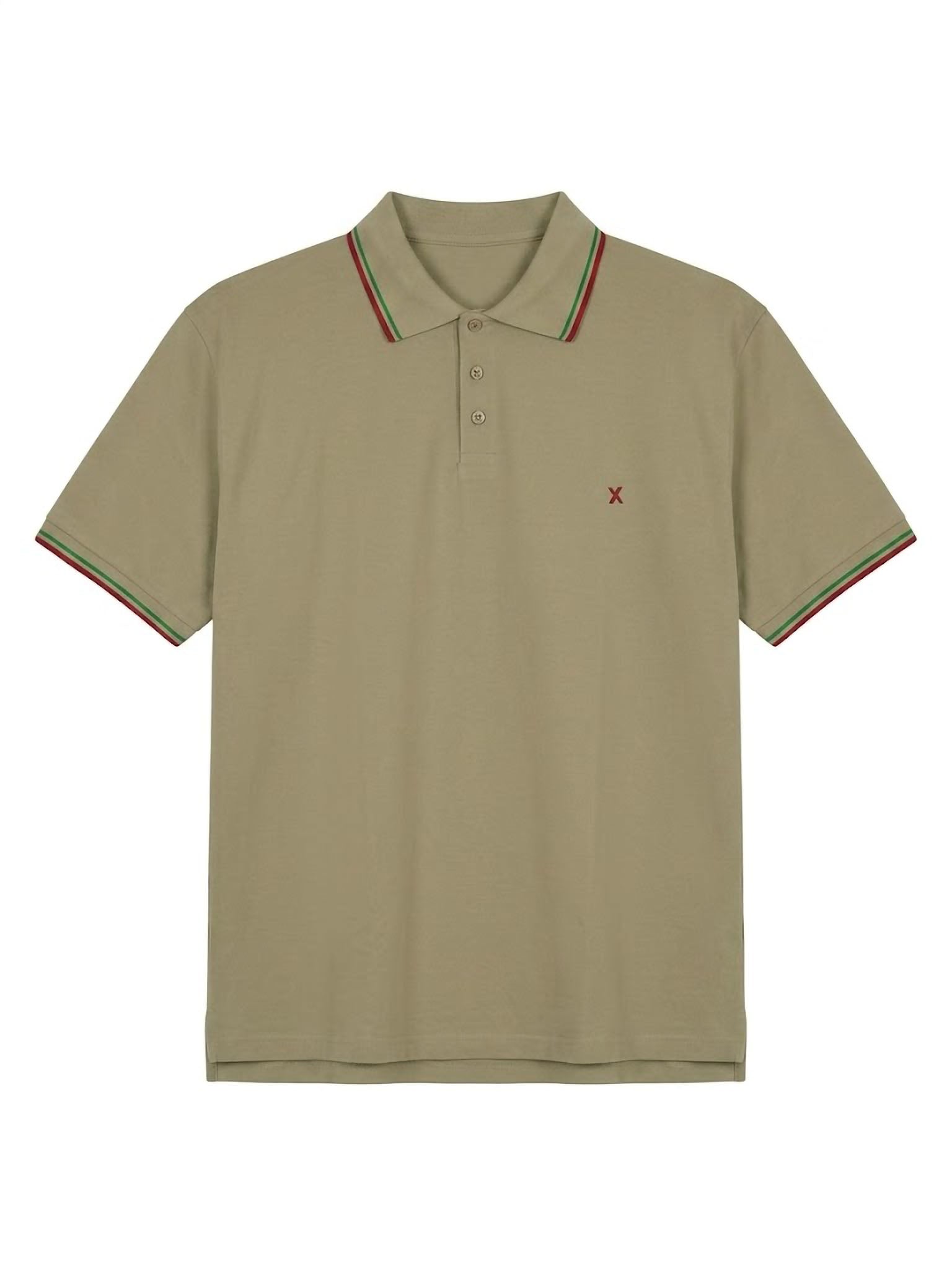 Polo Ribete Tricolor Maxfort