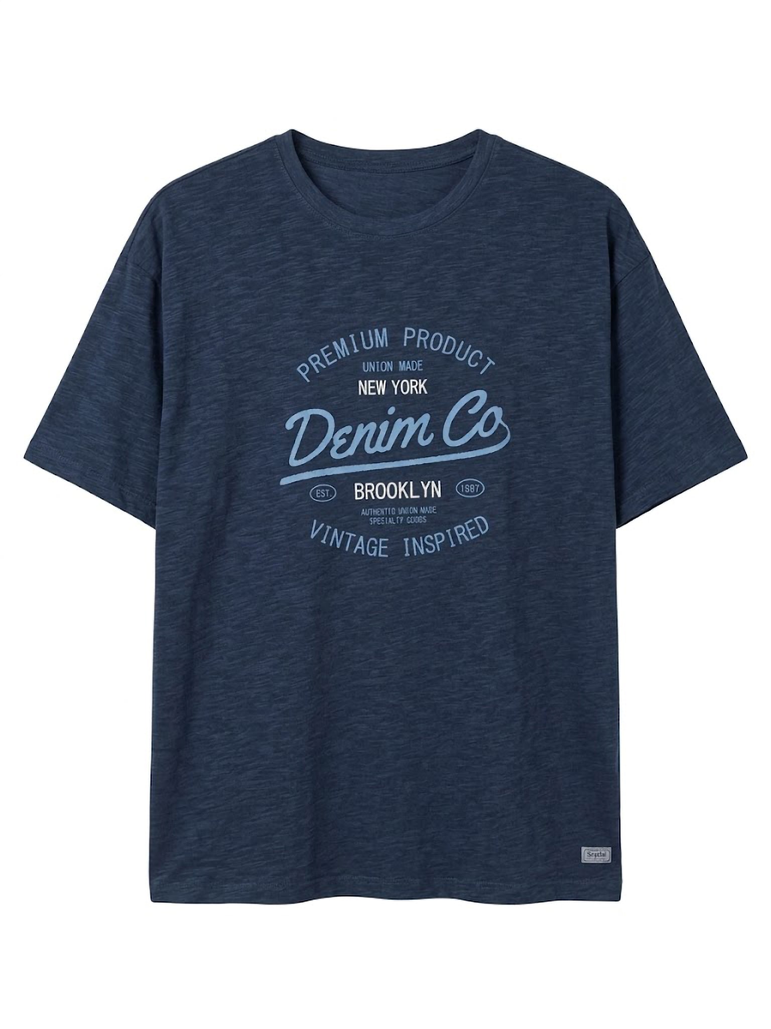 Camiseta Forestal "Premium Denim Co."