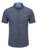 Camisa Hywells Navy Micro
