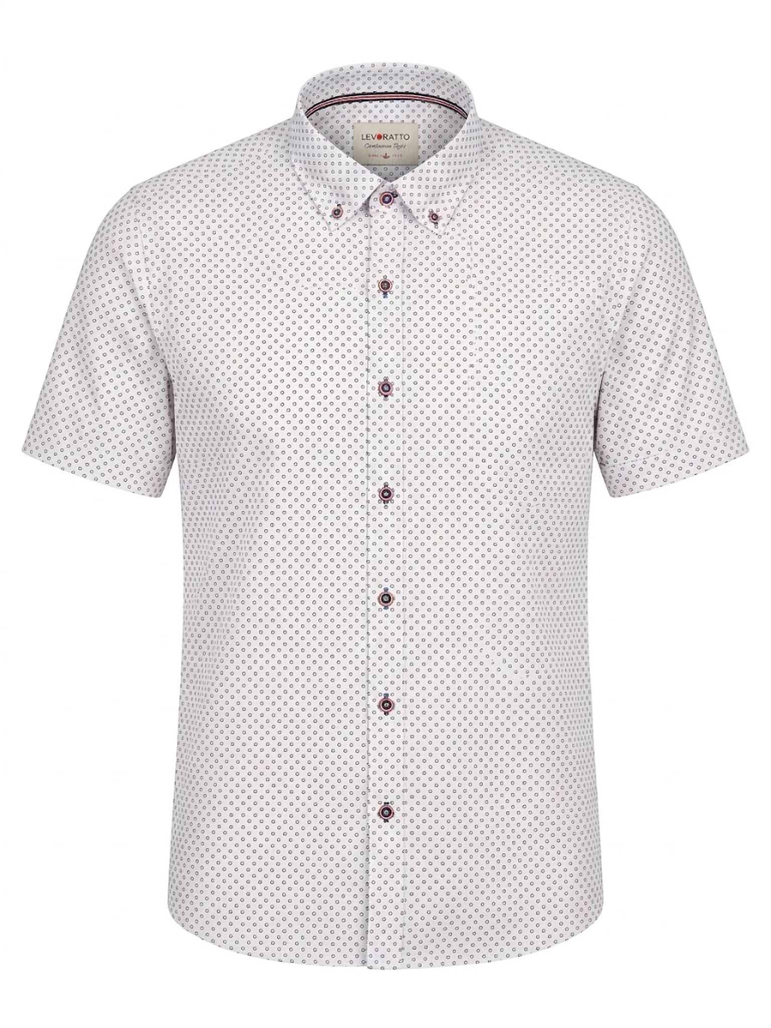 Camisa Levoratto Geometric Print