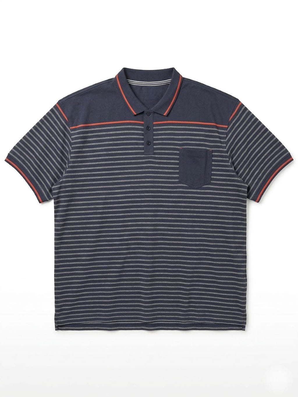 Polo Modern Stripes Forestal