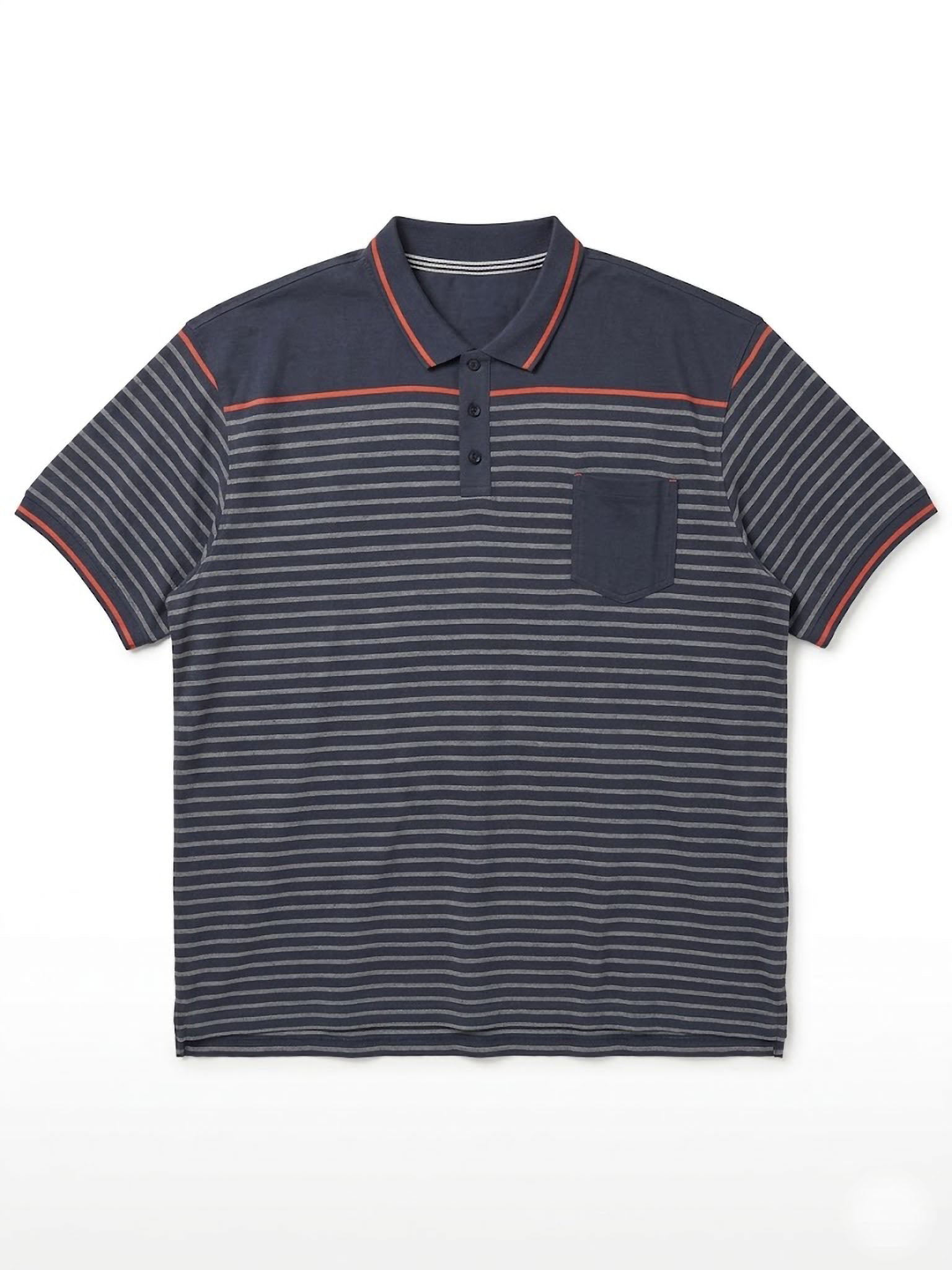 Polo Modern Stripes Forestal