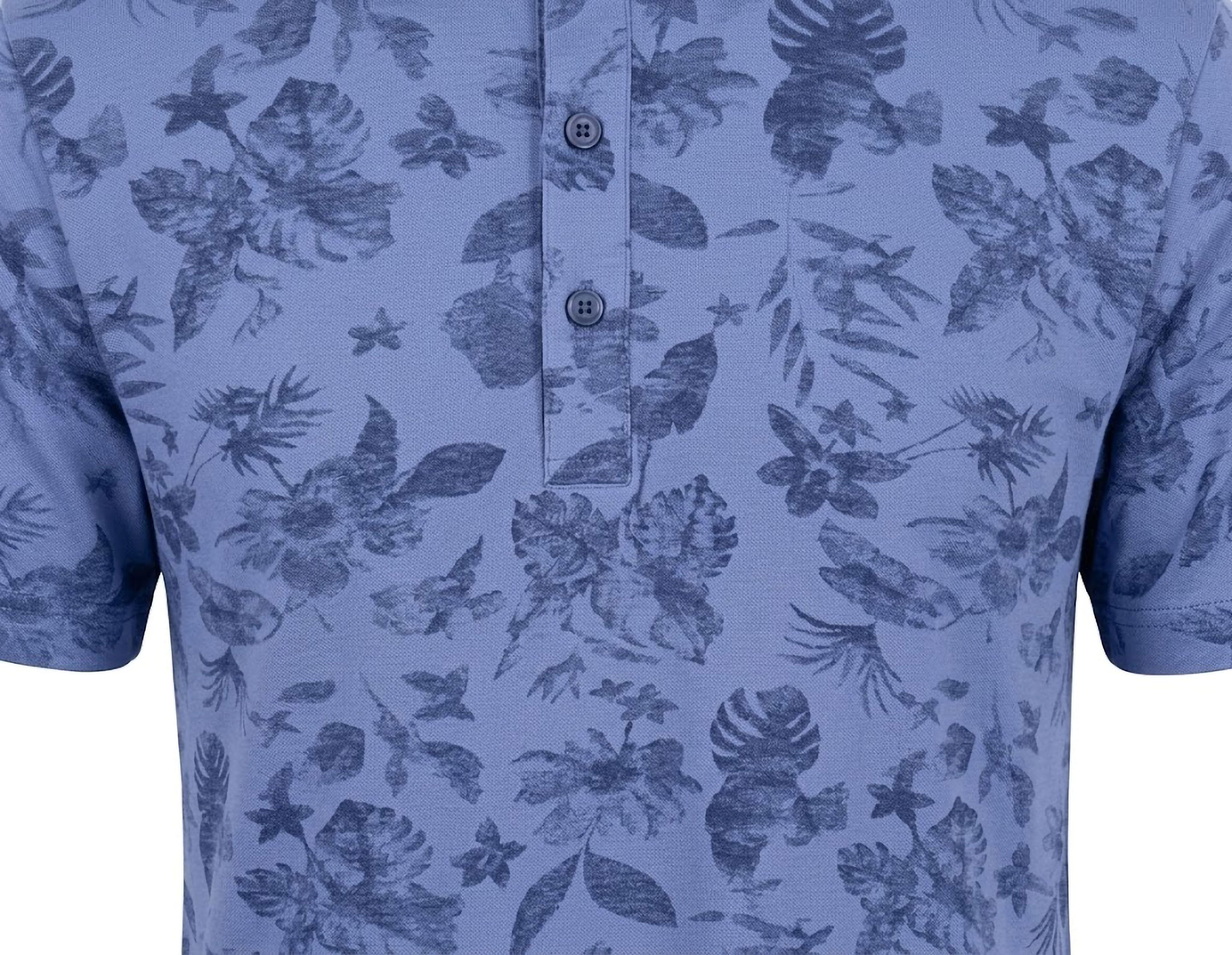 Polo Blue Flower Forestal