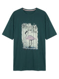 Camiseta Flamingo Forest