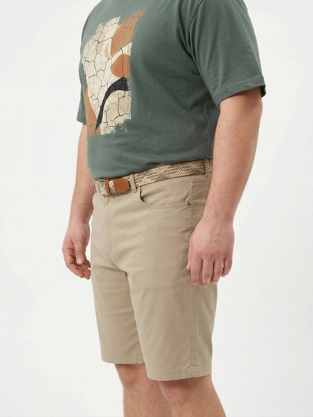 Bermuda 5 Pocket Beige Koyote