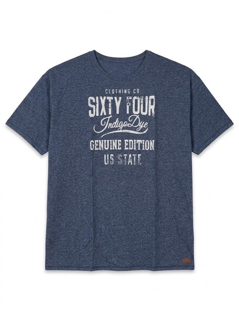 Camiseta Forestal "Sixty Four Indigo Dye"