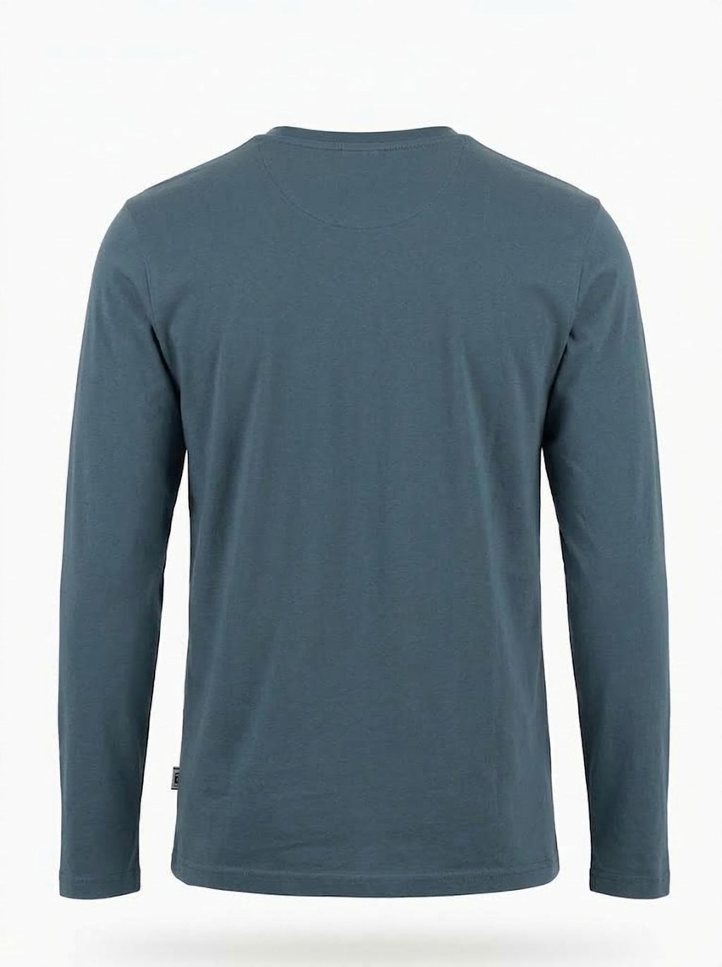 Camiseta Manga Larga Hombre Tallas Grandes Azul Petróleo California Forestal