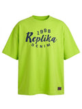 Camiseta Replika "Denim 1998" - Edición Neón