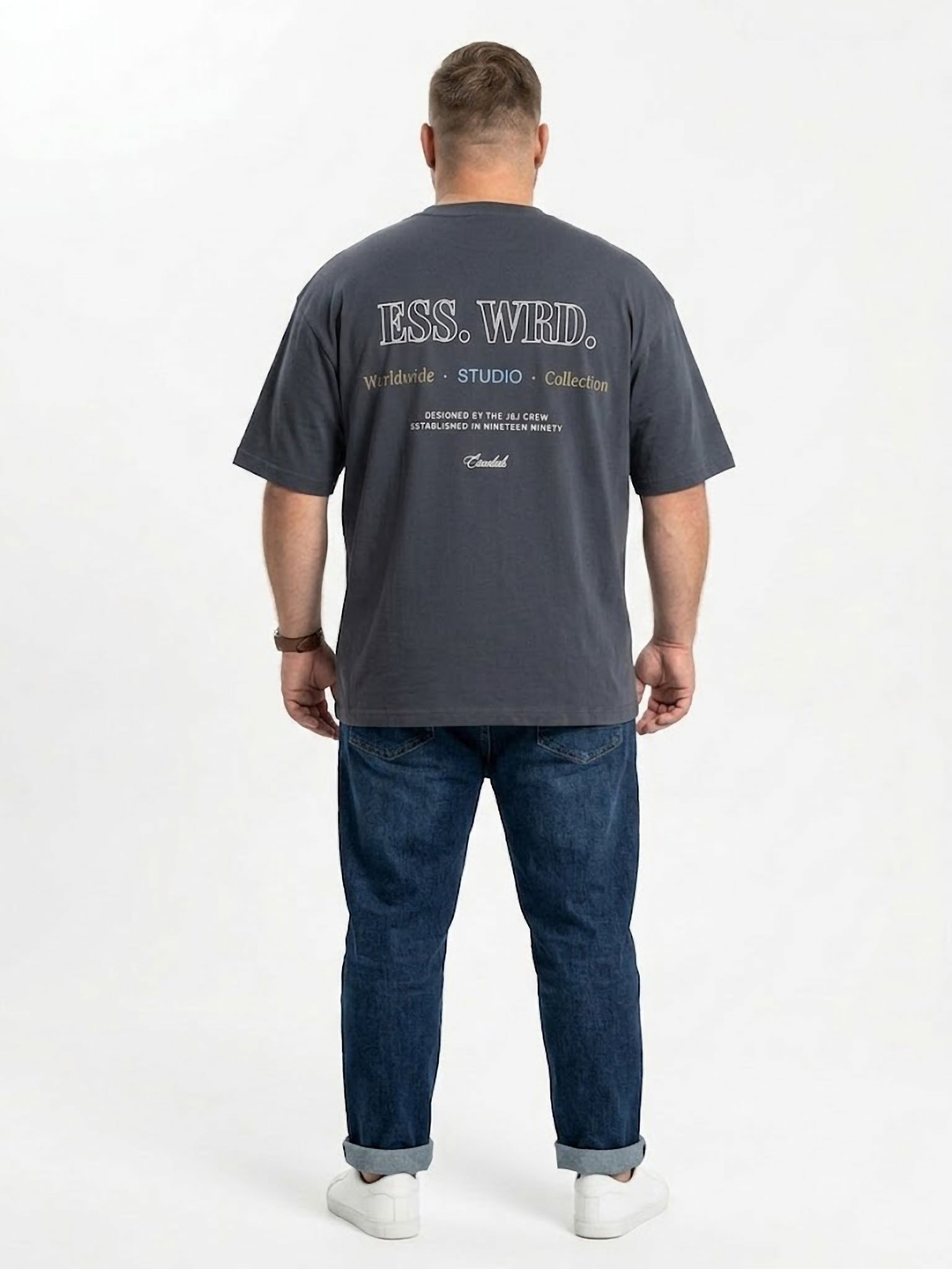 Camiseta Jack & Jones ESS. WRD. Studio Collection
