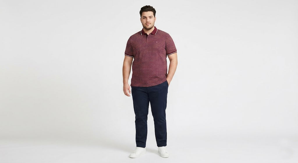 Polo Burgundy Forestal