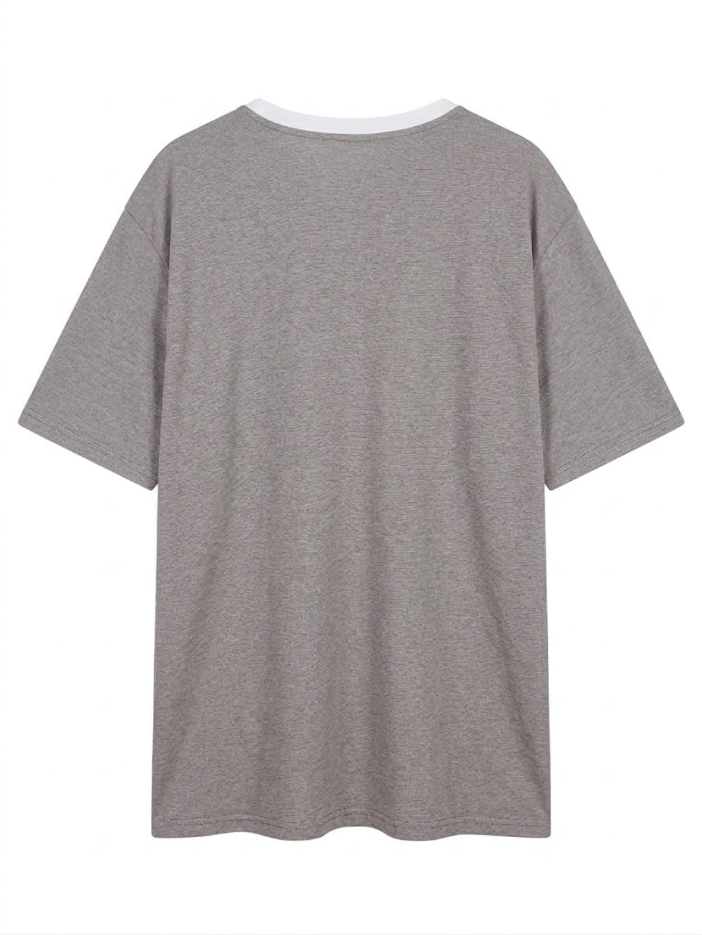 Camiseta Forestal "Henley Premium" – Estilo Cuello Panadero