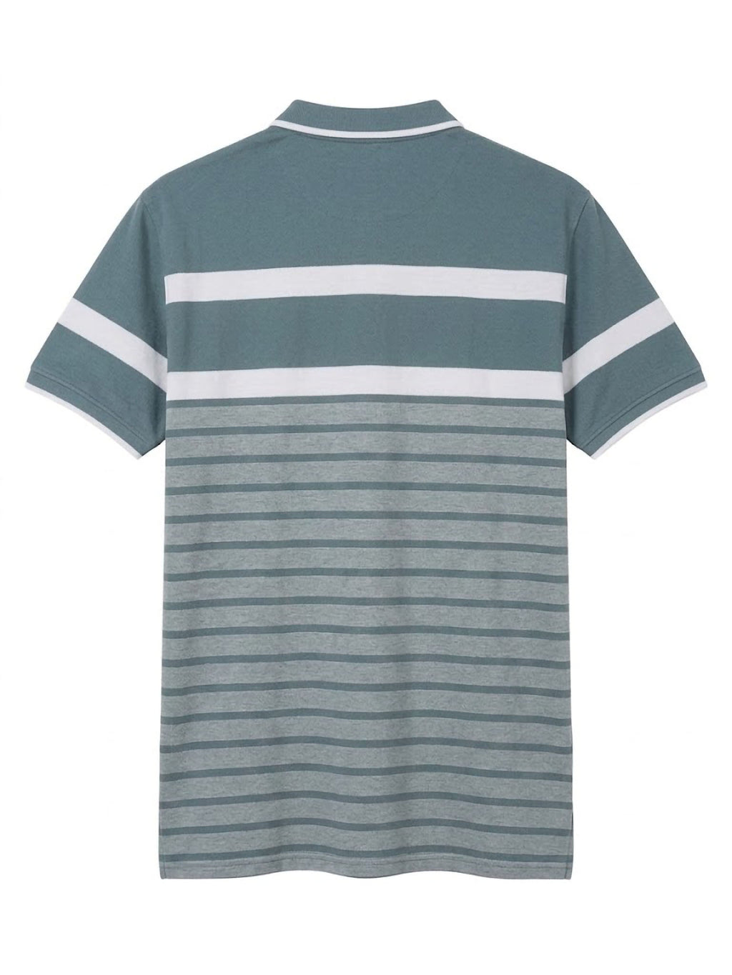 Polo Nautical Stripe Forestal