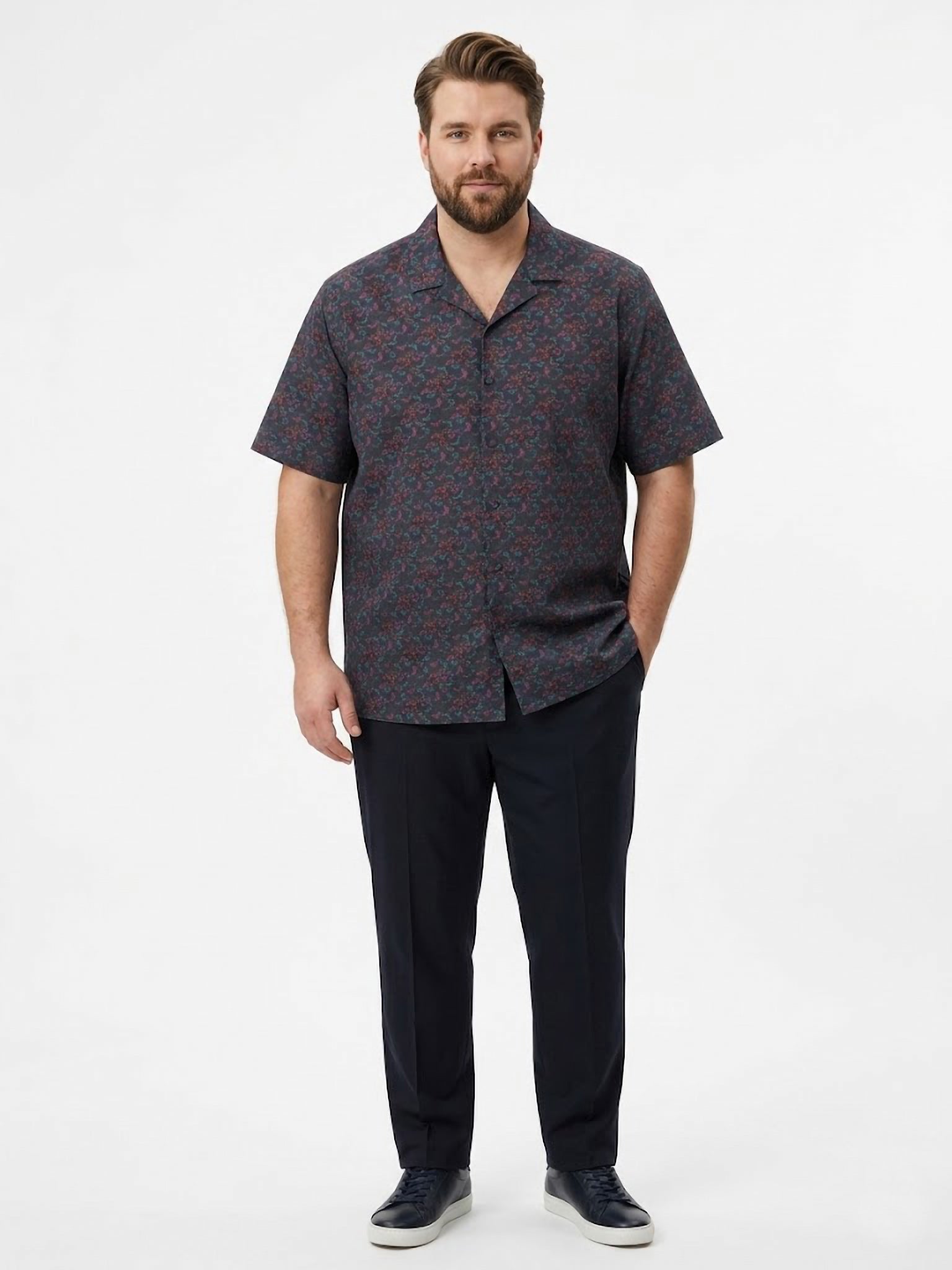 Camisa Butterfly Dark Levoratto