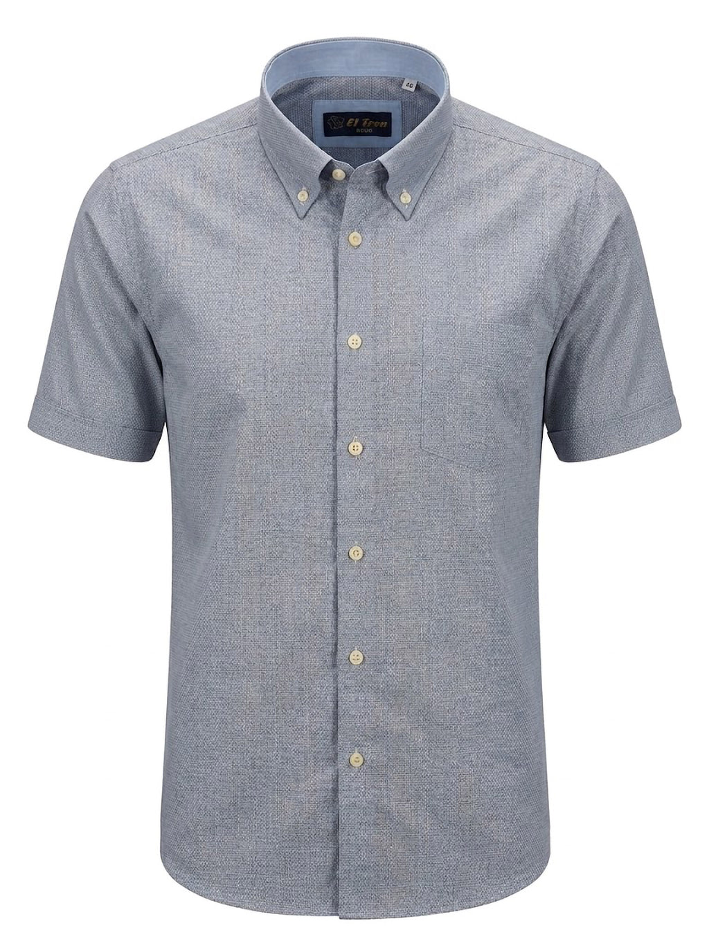 Camisa Blue Micro-Texture ElTrau