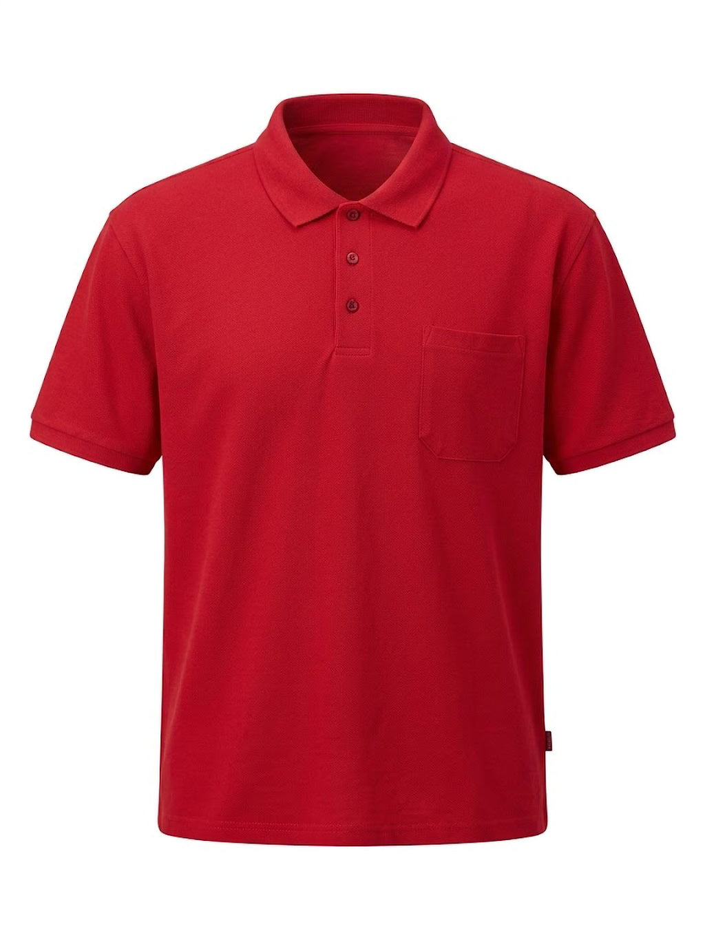 Polo Adamo de Algodón Orgánico con Bolsillo | Ajuste Premium