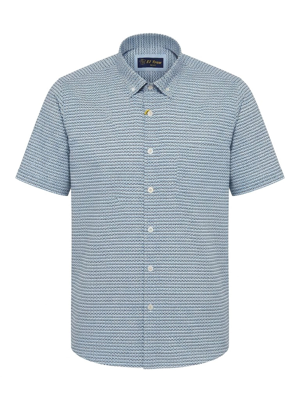 Camisa Geometric Blue ElTrau