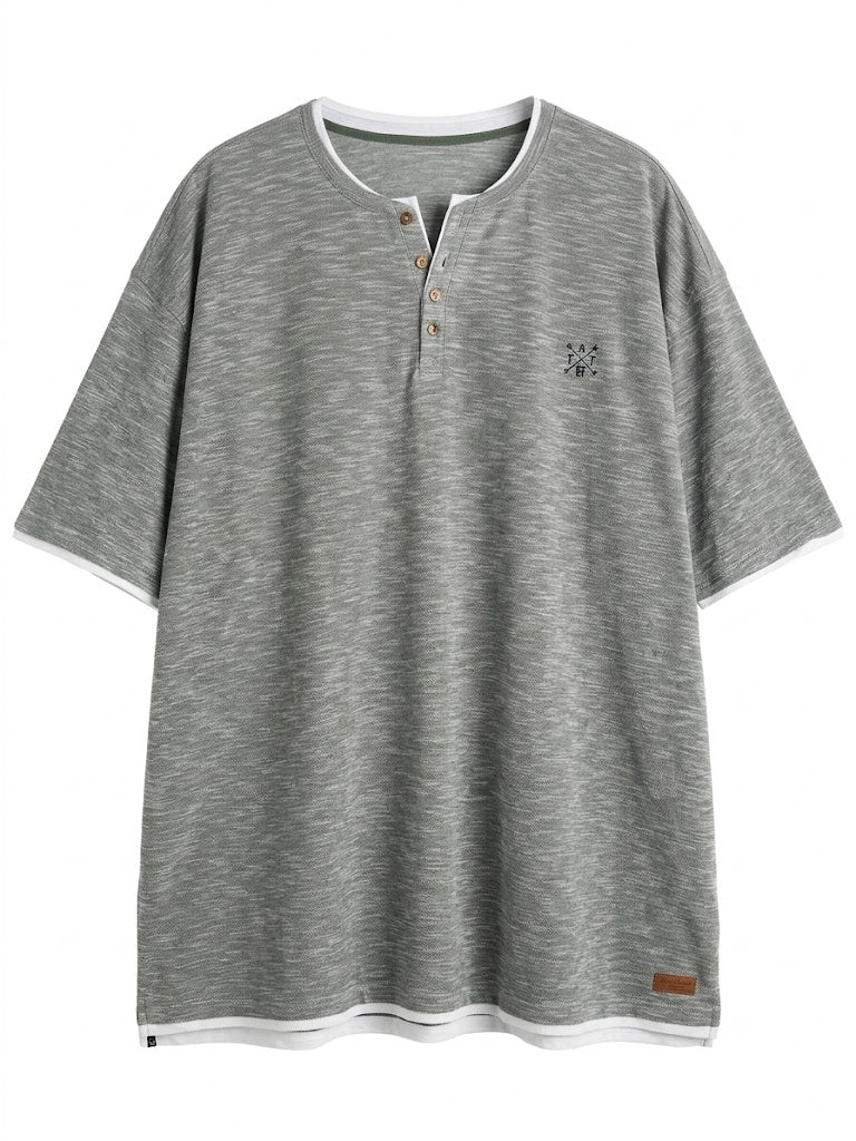 Camiseta Forestal Henley "FRT 97"