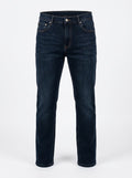 Vaqueros Hombre Tallas Grandes Azul Oscuro Corte Recto Koyote