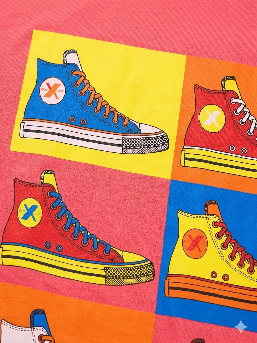 Camiseta Maxfort Pop Art Sneakers