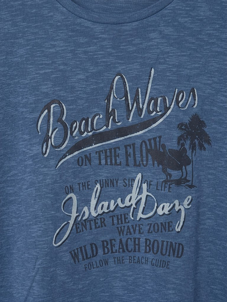 Camiseta Forestal "Beach Waves"