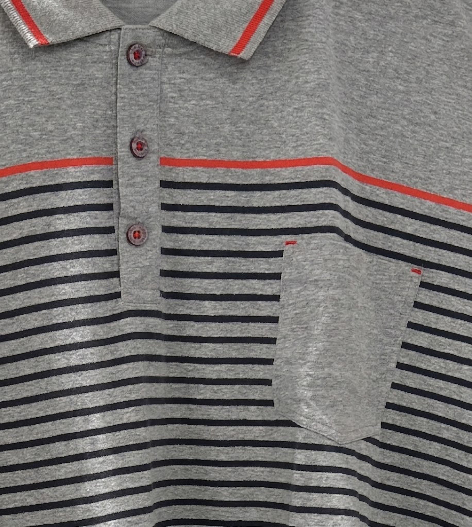 Polo Modern Stripes Forestal