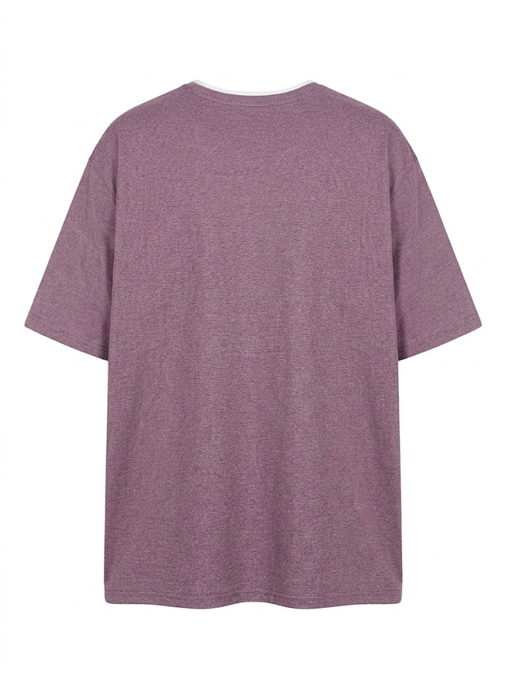 Camiseta Forestal "Henley Premium" – Estilo Cuello Panadero