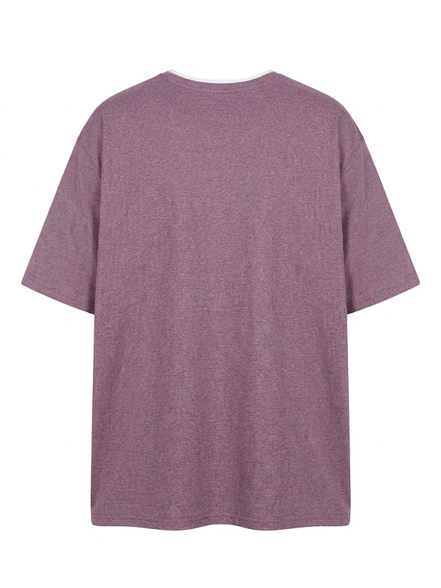 Camiseta Forestal "Henley Premium" – Estilo Cuello Panadero