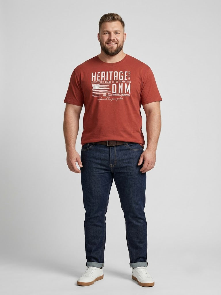 Camiseta Forestal "Heritage Denim"