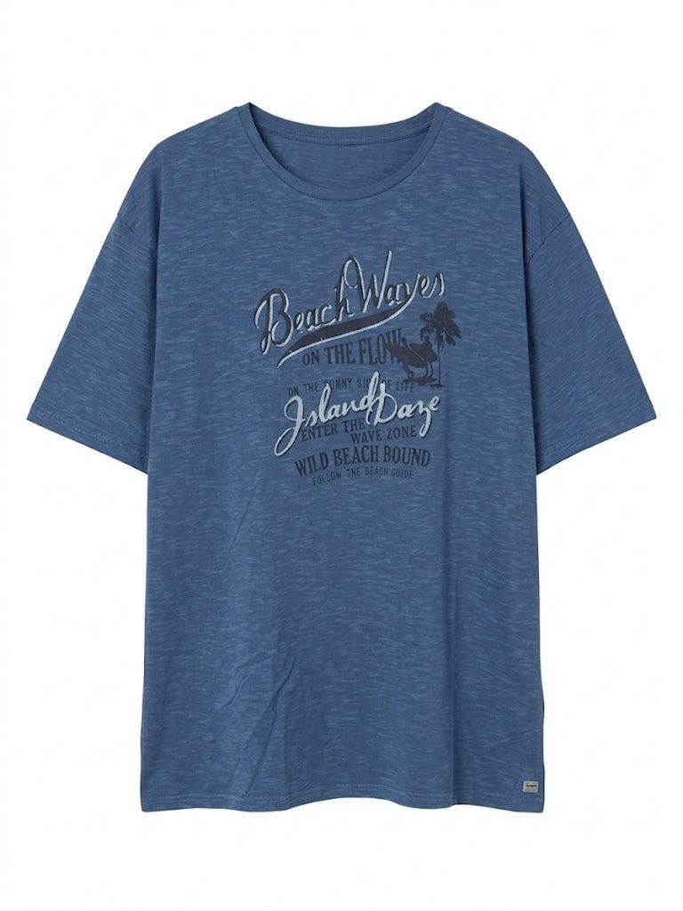 Camiseta Forestal "Beach Waves"