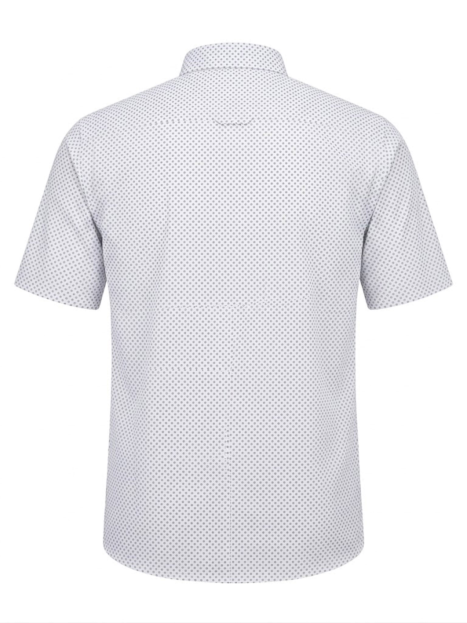 Camisa White Geometric Dots ElTrau