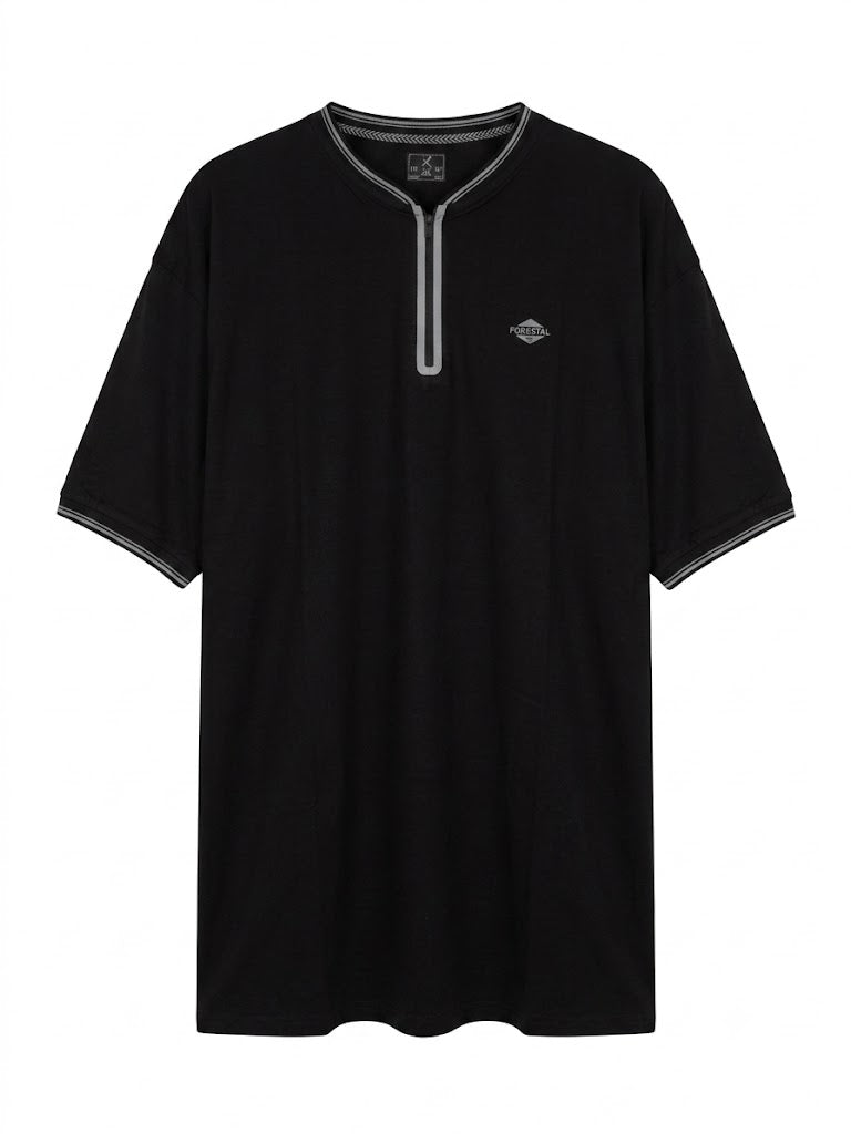 Camiseta Forestal "Zip-Neck"
