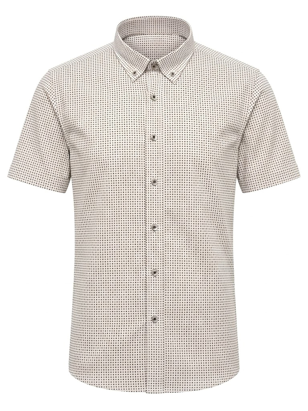 Camisa Hywells Micro Square