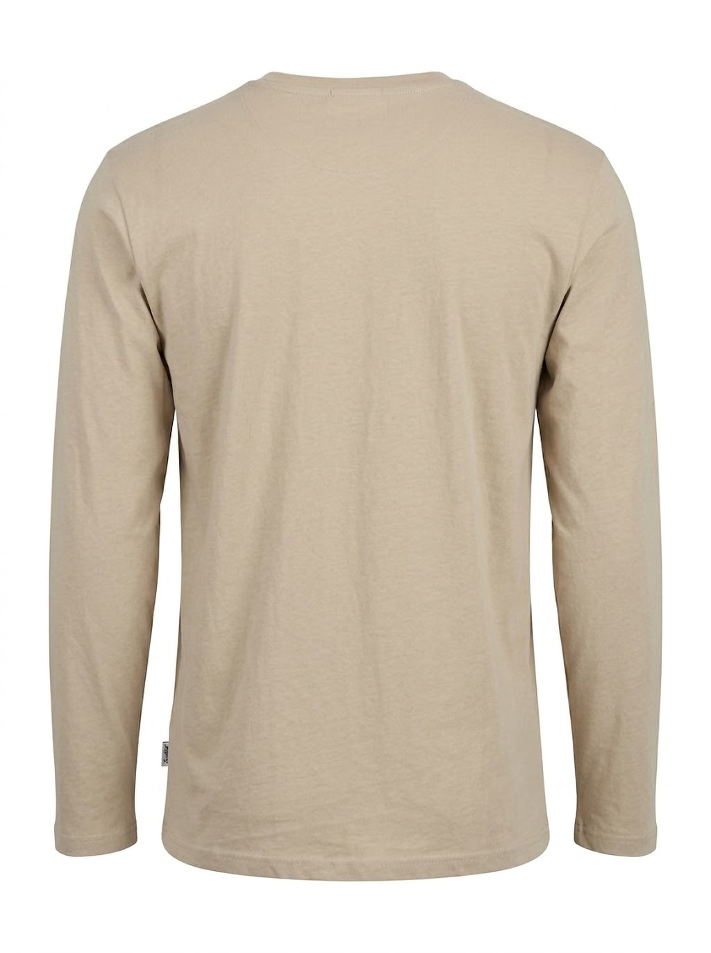 Camiseta Manga Larga Hombre Tallas Grandes Beige Red Mountain Forestal
