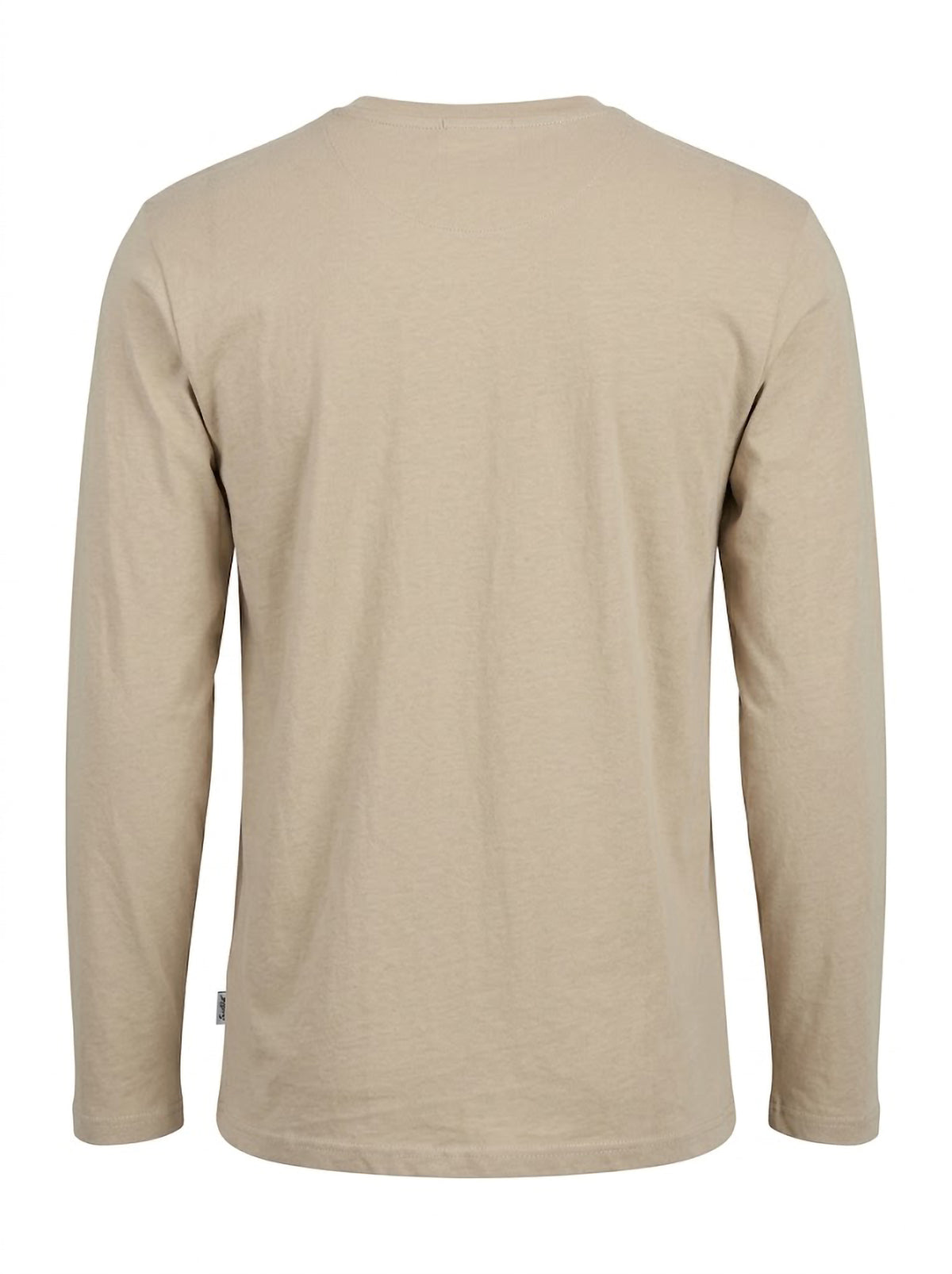 Camiseta Manga Larga Hombre Tallas Grandes Beige Red Mountain Forestal
