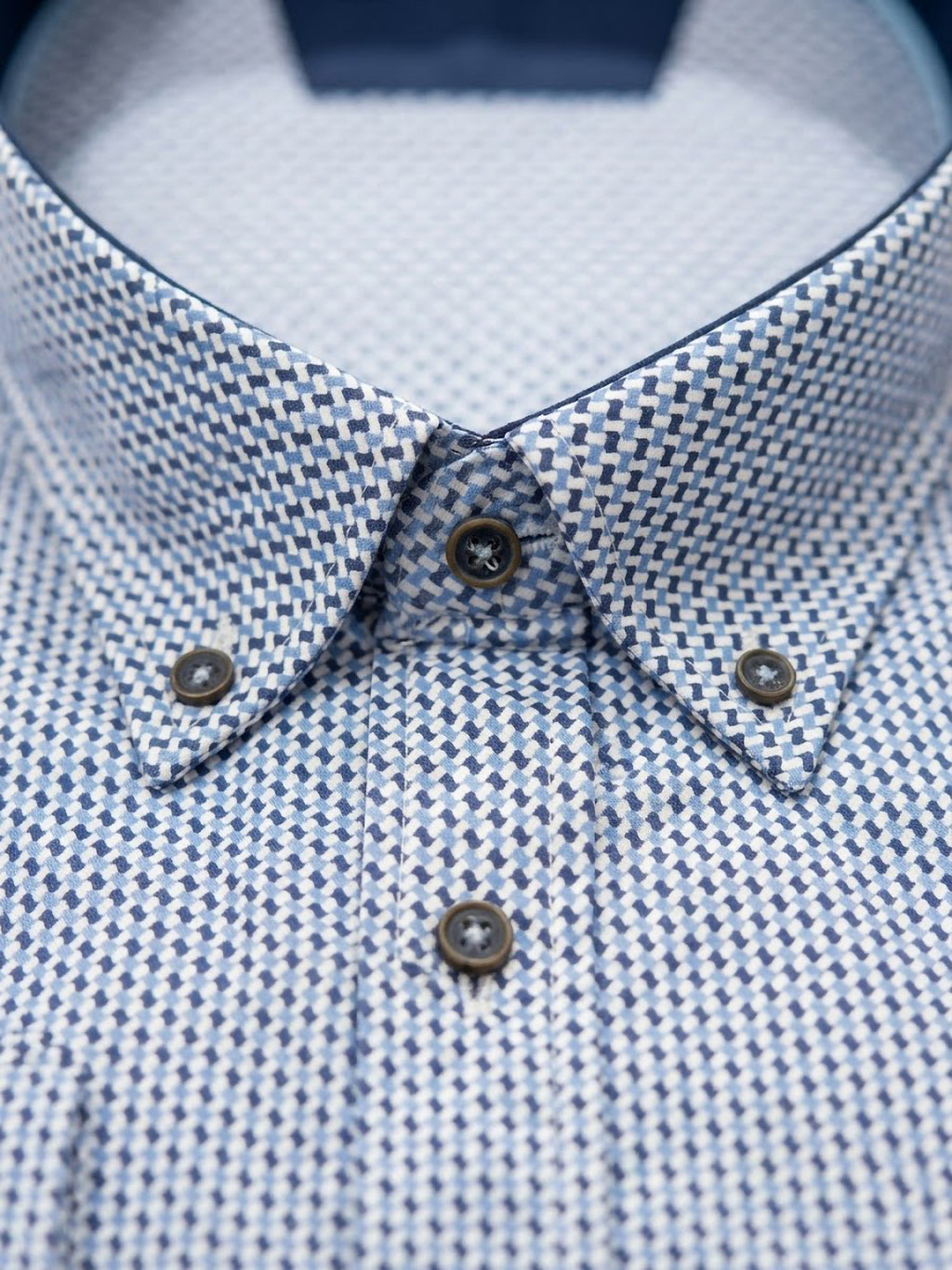 Camisa Hywells Blue Interwoven