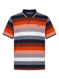 Polo Orange Teal Forestal