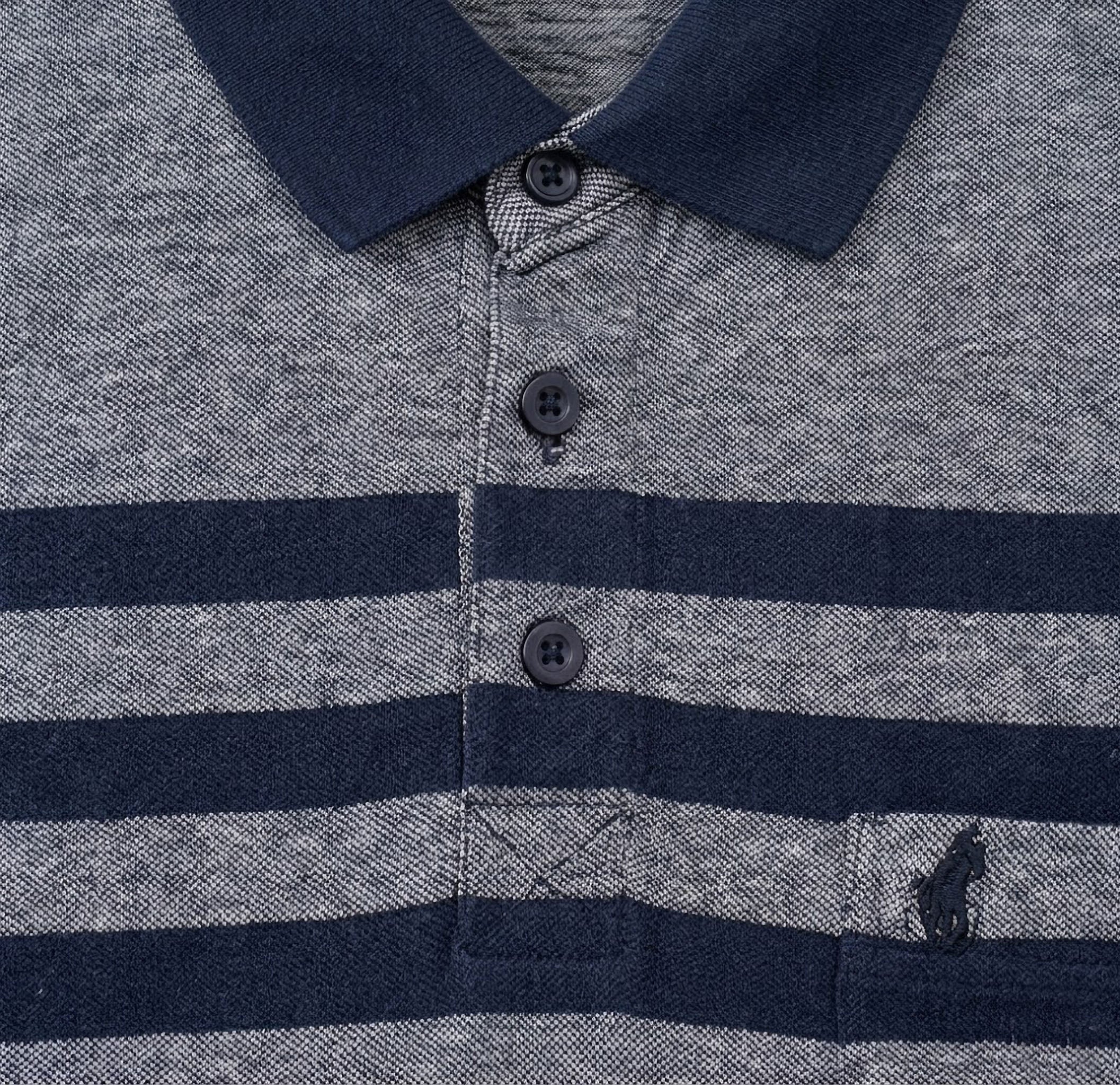 Polo Classic Stripes Forestal