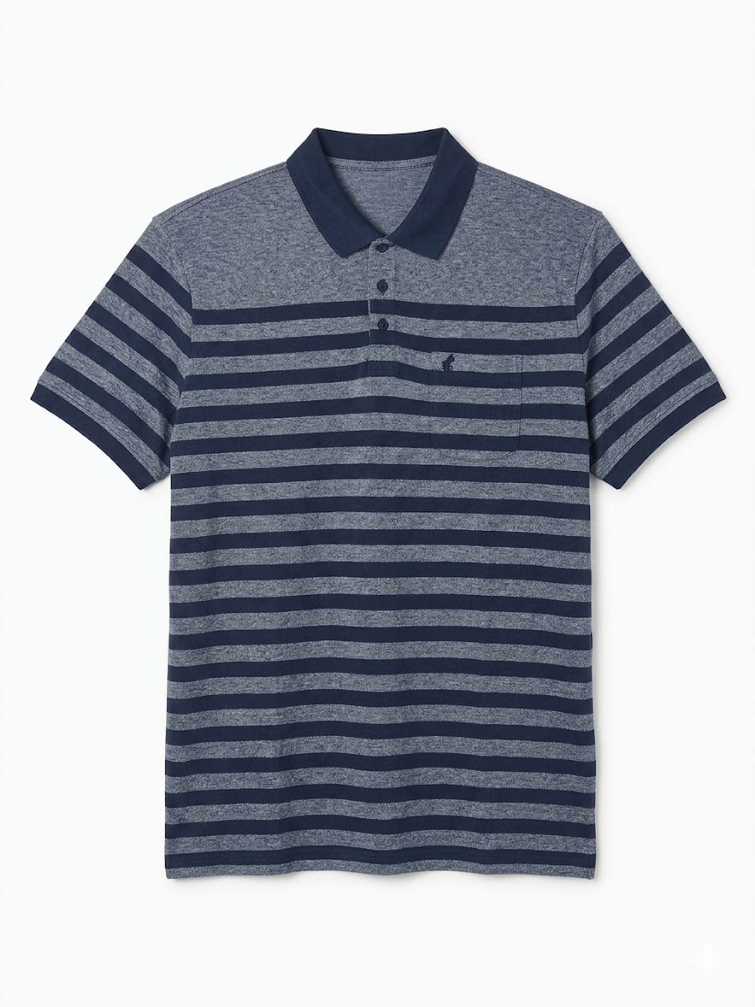 Polo Classic Stripes Forestal