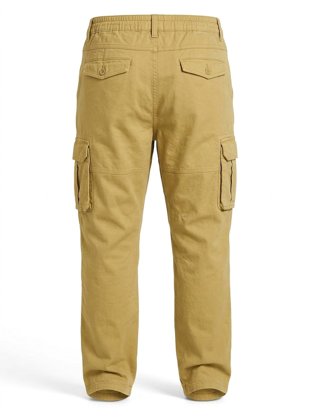 Pantalón Cargo Hombre Tallas Grandes Beige Koyote