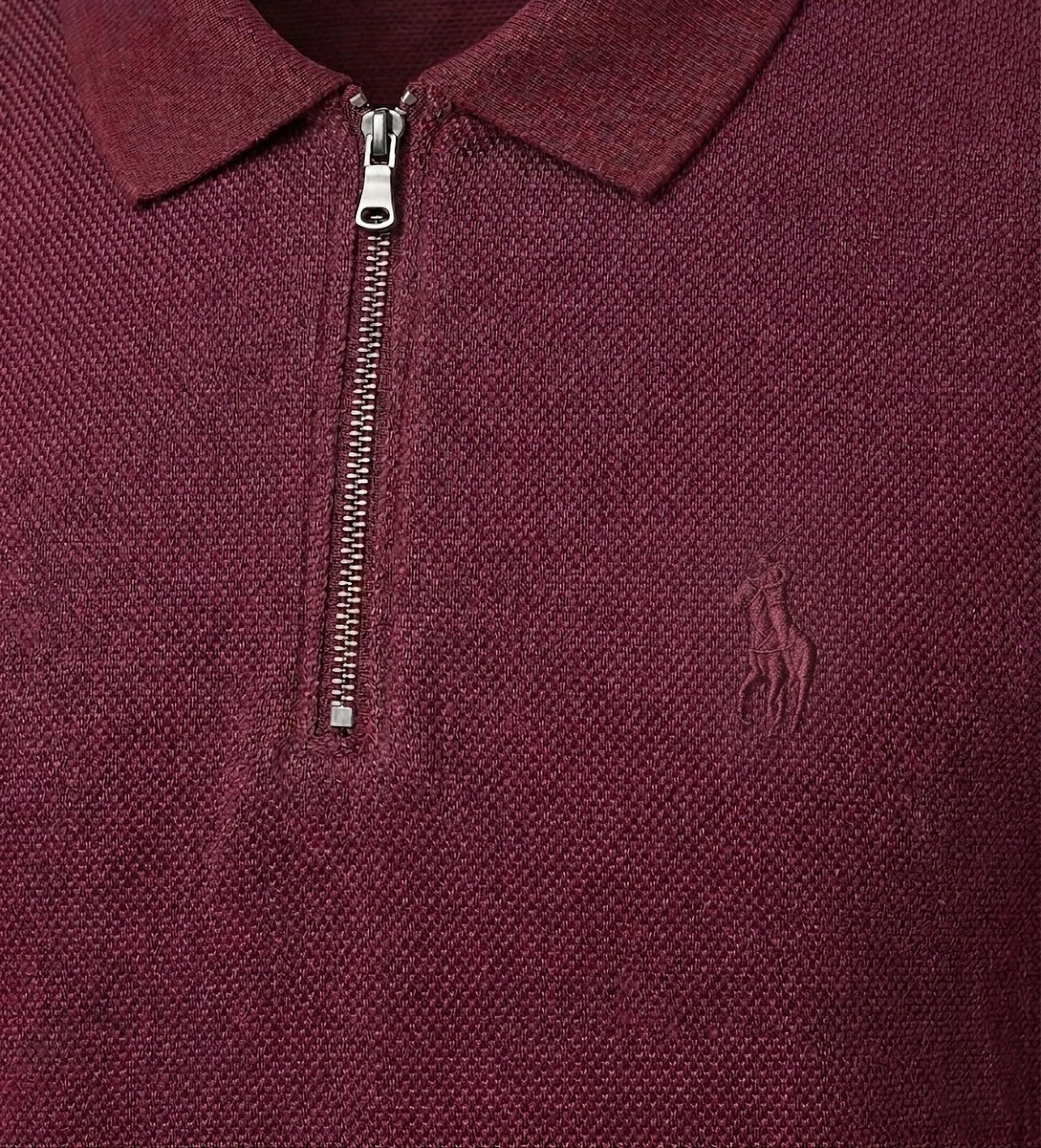 Polo Red Zip Forestal