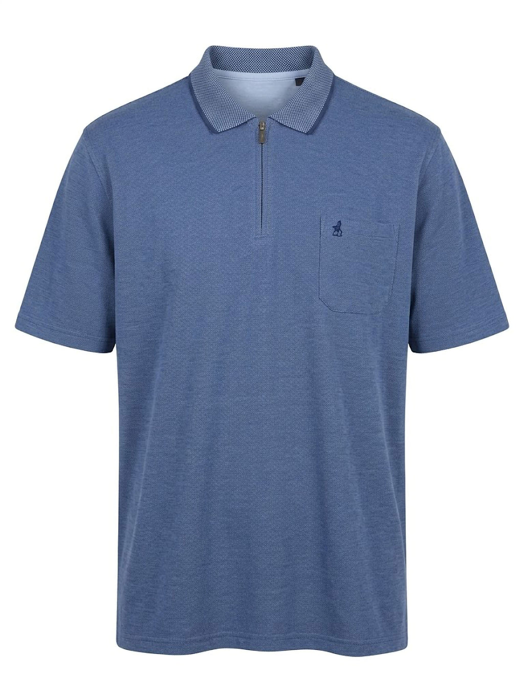 Polo Premium Cremallera Forestal