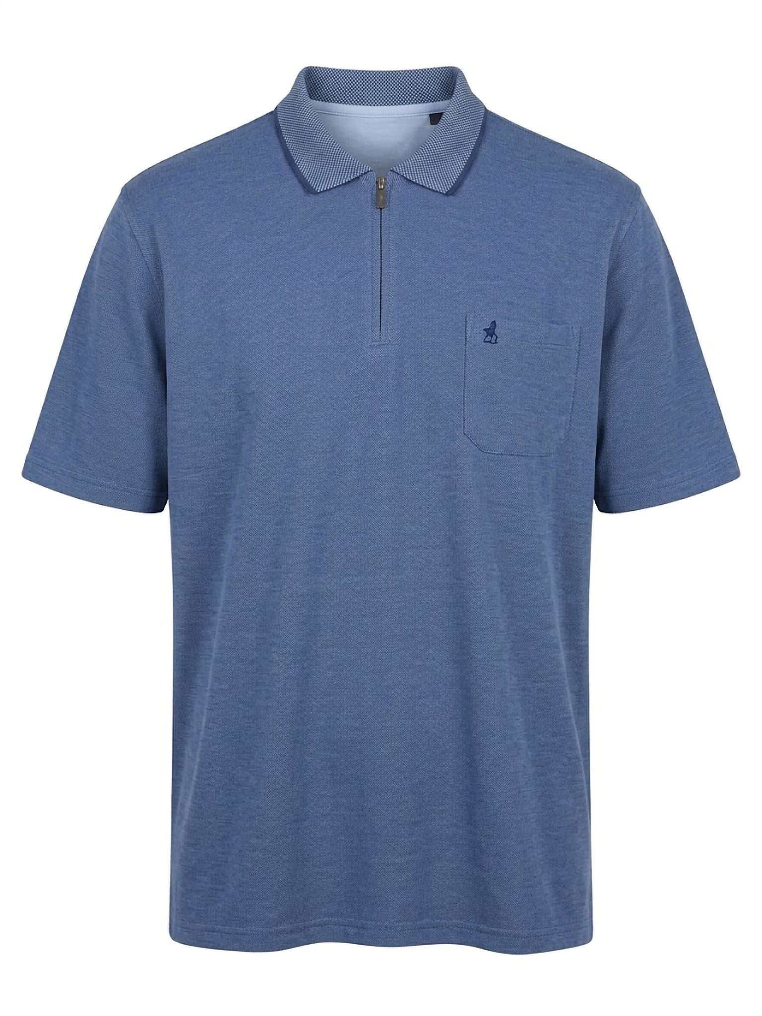 Polo Premium Cremallera Forestal